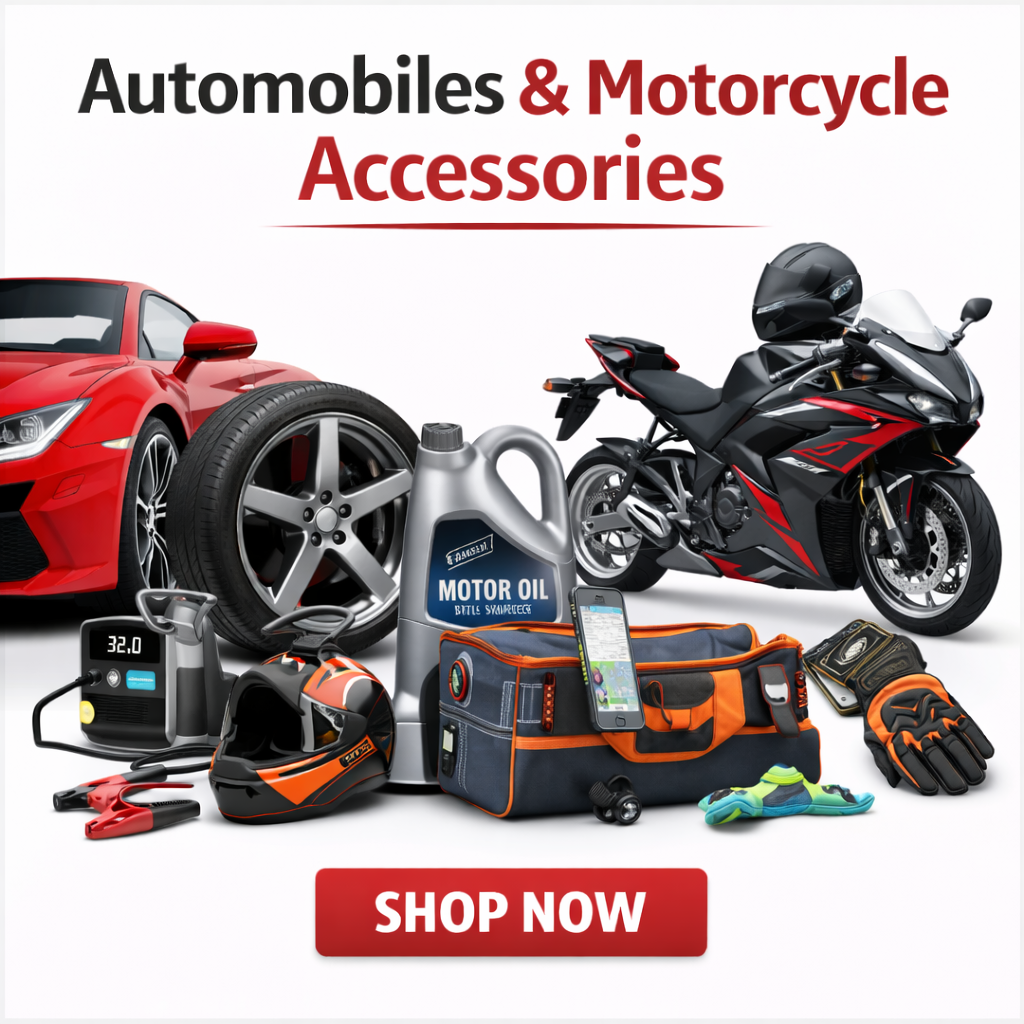 Automobiles & Motorcycle Accessories