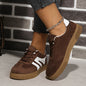 Women's Retro Casual Round-Toe Sports Fashion Flat-Soled Sneakers