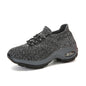 Plus-size Womens Flyknit Breathable Sneakers