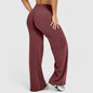 Women's Straight-leg Yoga Pants Exercise And Fitness Trousers