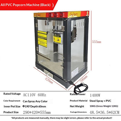 Popcorn Machine Spherical Popcorn Maker