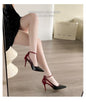 Sexy Side Cutout Ankle Strap Stiletto Heels For Party & Office