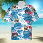 3D Digital Print Hawaiian Men's Casual Shirt