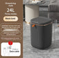Smart Trash Can With Lid For Bedroom And Living Room Kitchen Storage Box Trash Can Induction Small Car Box Automatic Smart Dustbin Smart Trash Bin