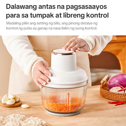 Fusu PY-37948 Food Processor Meat Grinder With Dual Blades