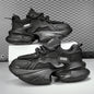 Mens Breathable Casual Height-enhancing Thick-soled Fashion Shoes