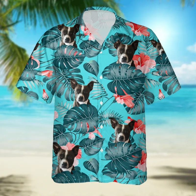 3D Digital Print Hawaiian Men's Casual Shirt