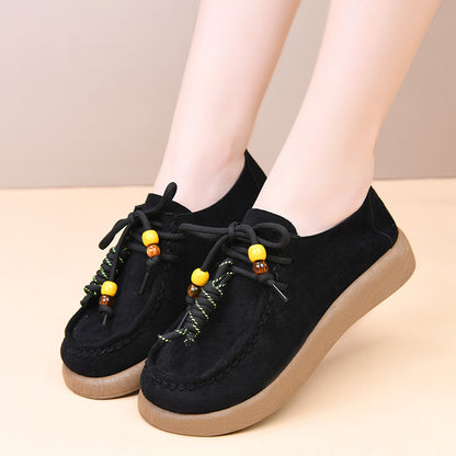 Vintage Womens Shoes New Autumn Style In Old Beijing Design
