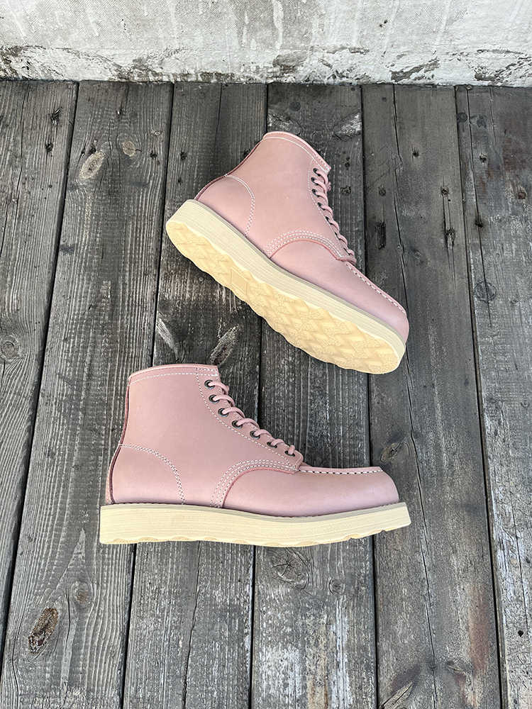 Women's Hard Leather Work Boots