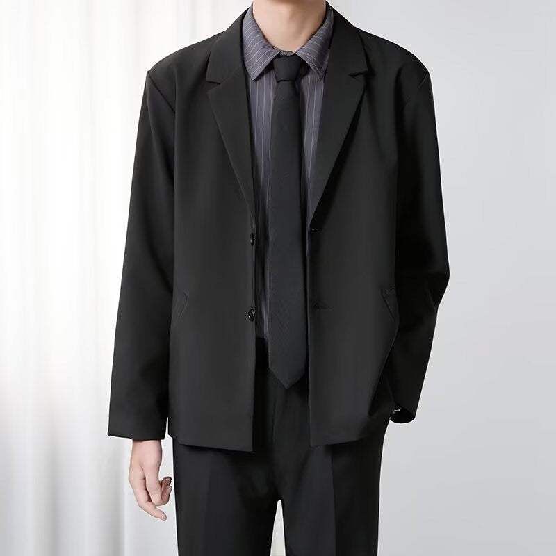 Men's Slim-Fit Fashionable Casual Suit Jacket