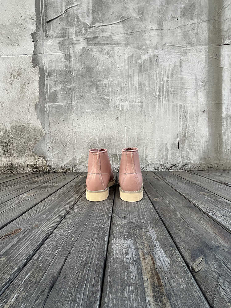 Women's Hard Leather Work Boots