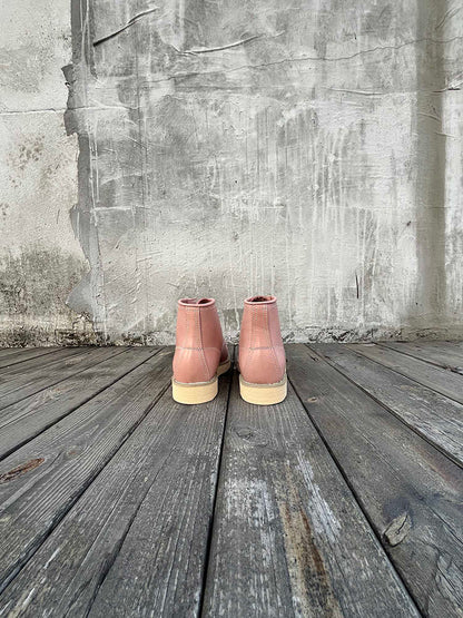Women's Hard Leather Work Boots