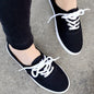Womens Canvas Sneakerstrack Shoes
