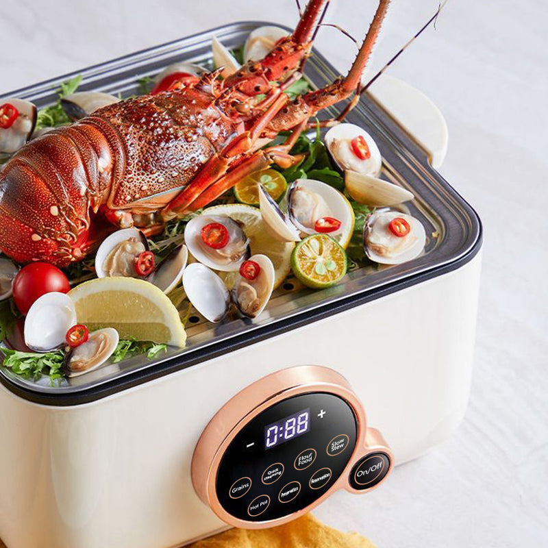 Kawu BT-ZG06 Steaming And Cooking Pot Three Layers