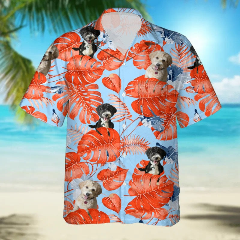 3D Digital Print Hawaiian Men's Casual Shirt