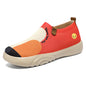 Solid Color Polyurethane Painted Casual Shoes