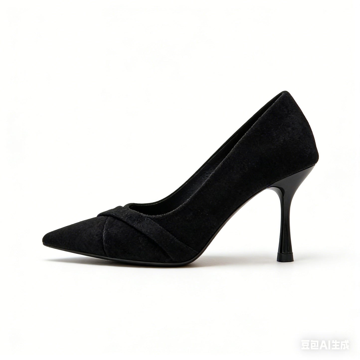 2025 Fall New French Retro Suede Pointed-Toe Stiletto Pumps For Women