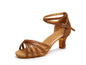 Soft-soled High-heeled Latin Dance Shoes