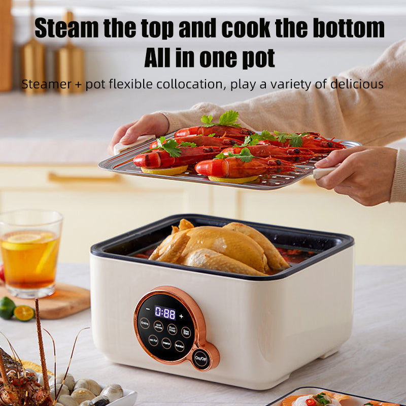 Kawu BT-ZG06 Steaming And Cooking Pot Three Layers
