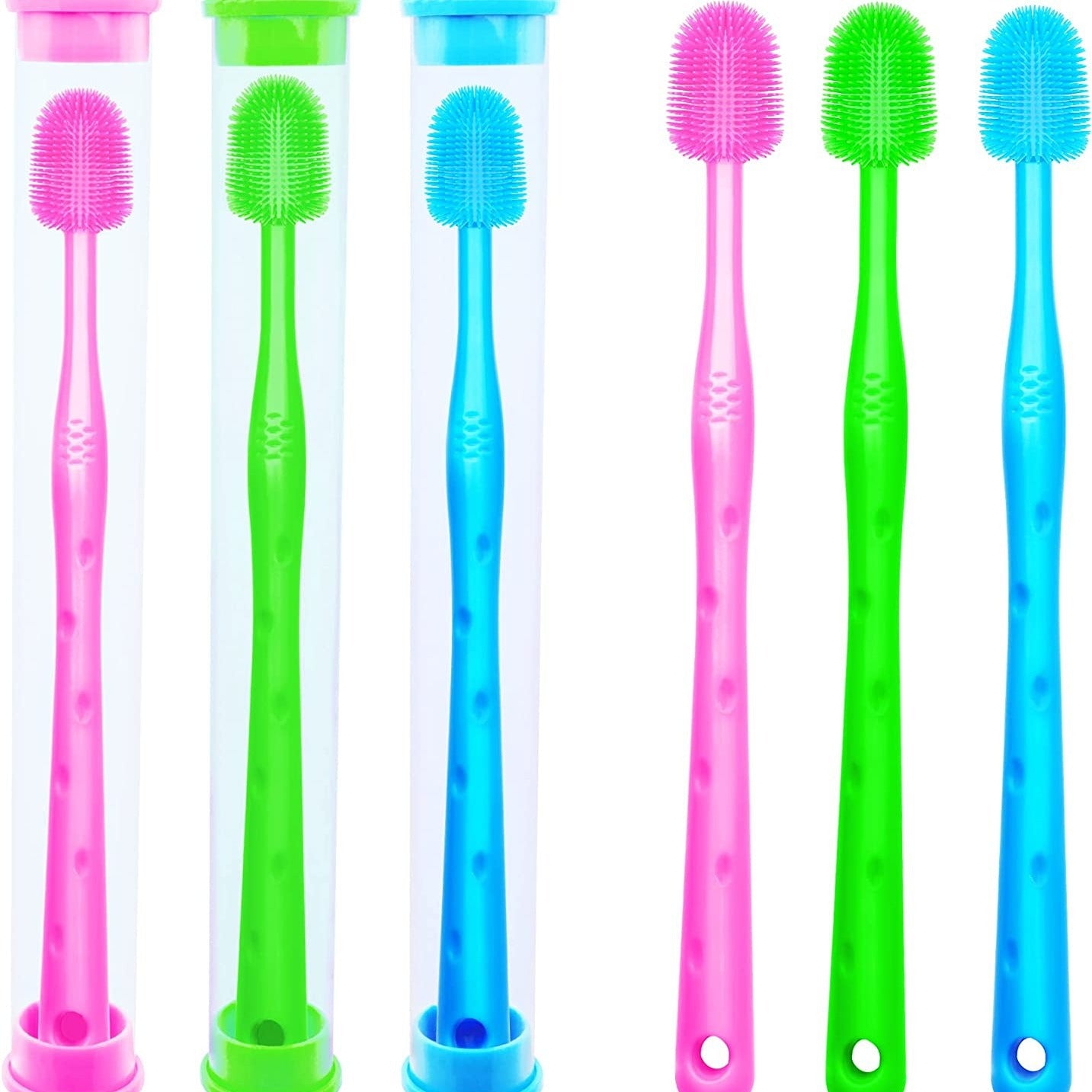 Small Dog Pet Silicone Toothbrush Tooth Cleaning Supplies