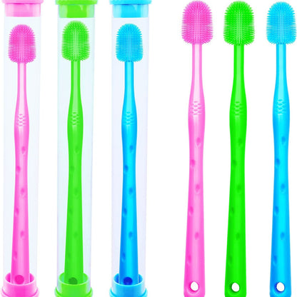 Small Dog Pet Silicone Toothbrush Tooth Cleaning Supplies