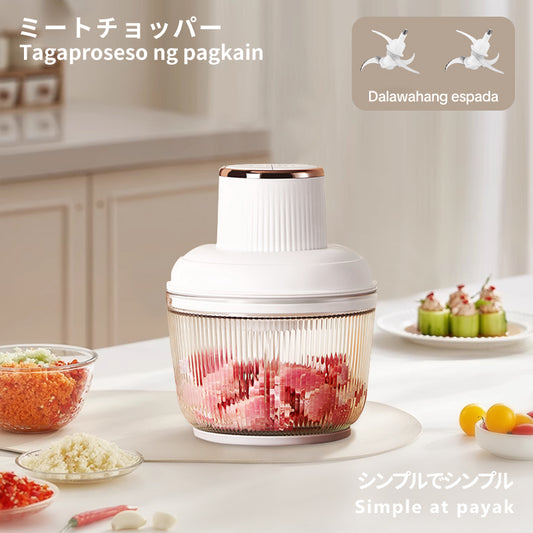 Fusu PY-37948 Food Processor Meat Grinder With Dual Blades