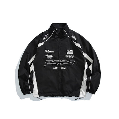 Retro-style Casual Stand-up Collar Jacket For Men