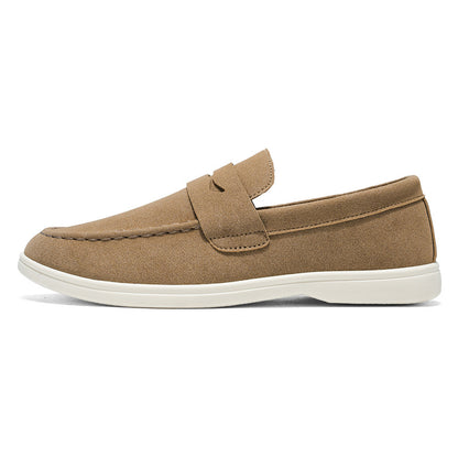 Spring New Large-Size Men's Loafers British Style