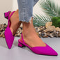 Fashionable New Style Low-Heel Square-Heel Womens Sandals And Slippers