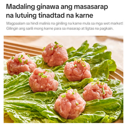 Fusu PY-37948 Food Processor Meat Grinder With Dual Blades