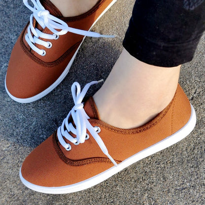 Womens Canvas Sneakerstrack Shoes